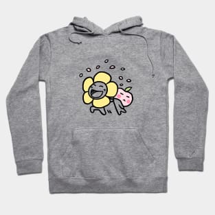 Peach and Sunflower Hoodie